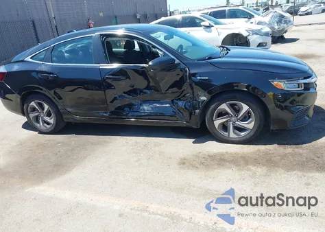 2019 Honda Insight Ex from USA, damaged, VIN 19XZE4F51KE021436